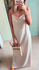 Beige Venice Basic Dress