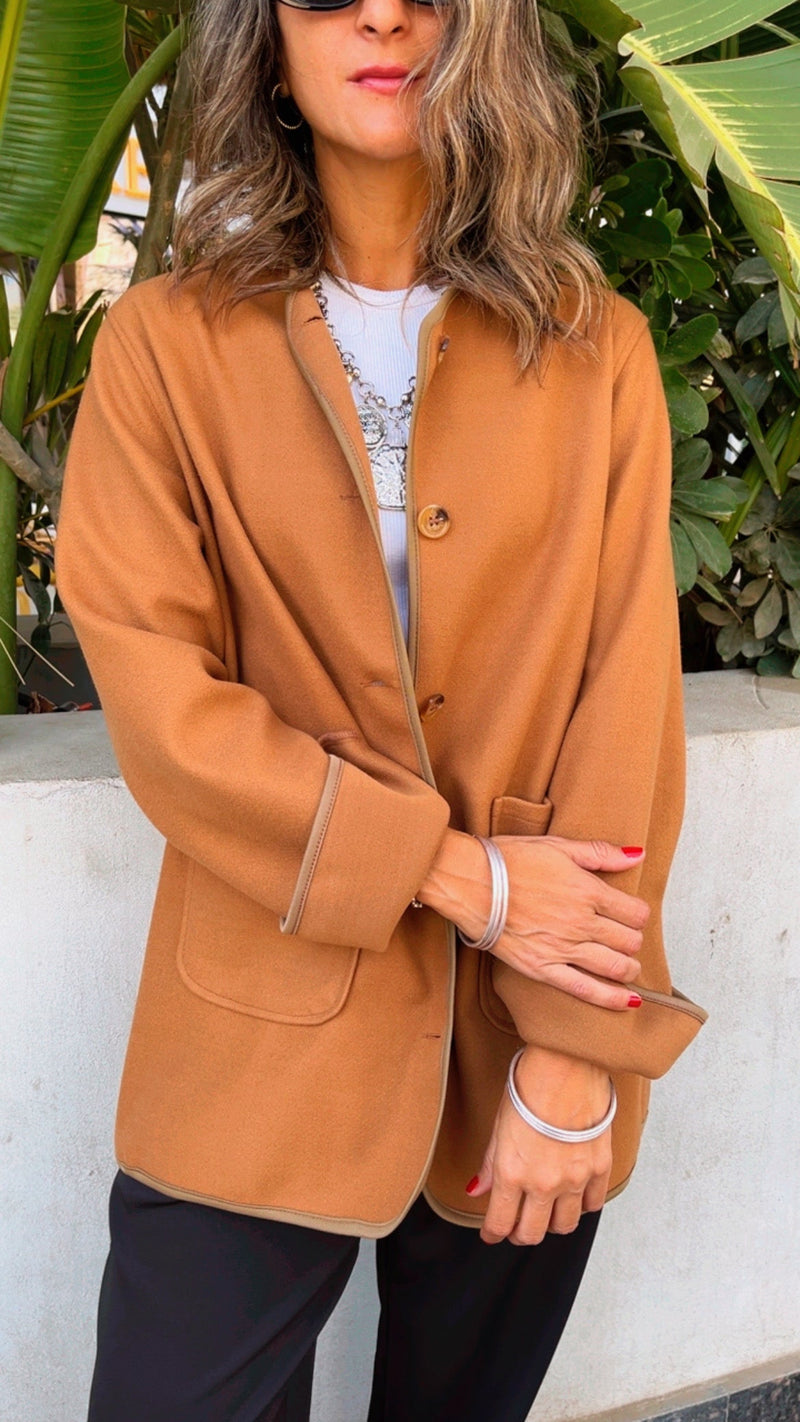 Camel Cozy Lightweight Jacket