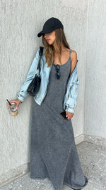 Acid Wash Summer Dress