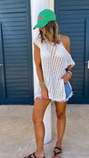 White Warm Morning Crochet Top