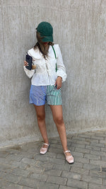 Green Lazy Sunday Shorts