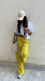 Mustard Soft Suit Pants