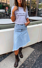 Riley Undone Denim Skirt