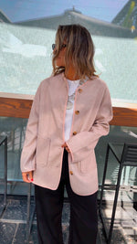 Beige Cozy Lightweight Jacket