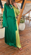 Lime Double Glazed Kimono