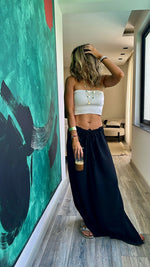 Black Sunny Dayz Beach Skirt