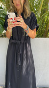 Black Knot City Dress