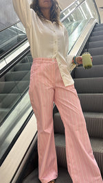 Pink Stripe Pants