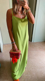 Lime Venice Basic Dress