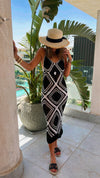 Monochrome Handmade Statement Dress