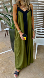 Olive Monaco Middle Line Dress