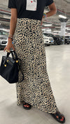 Cheetah Spots Longline Skirt