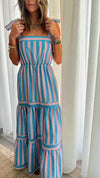 Sunset Stripe Dress