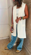 Ivory Vested City Girl Vest