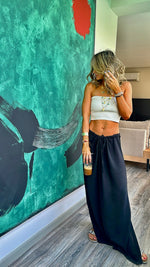 Black Sunny Dayz Beach Skirt