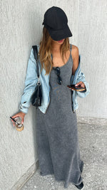 Acid Wash Summer Dress