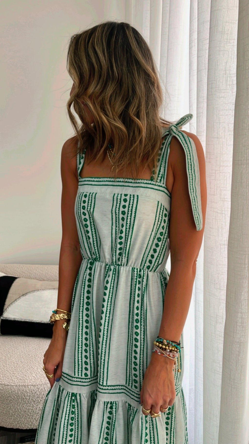 Seaweed Stripe Dress