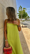 Lime Venice Basic Dress