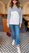 Grey Billy Statement Sweatshirt