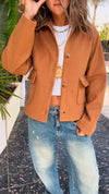 Camel Hit The Streets Cropped Jacket