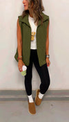 Olive Chloe Quilted Vest