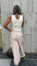 Beige Business Casual Pants