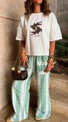 Lile The Crocodile Highlow Tee