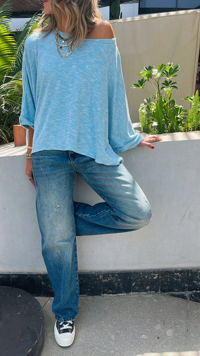 Baby Blue Gypsy Summer Tee