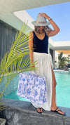 White Beach Life Beach Wrap Skirt