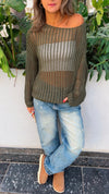 Olive Kiki Knitted Top