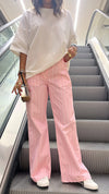 Pink Stripe Pants