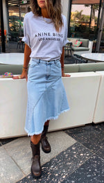 Riley Undone Denim Skirt