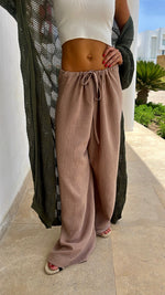 Taupe Sunny Dayz Beach Pants