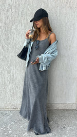 Acid Wash Summer Dress