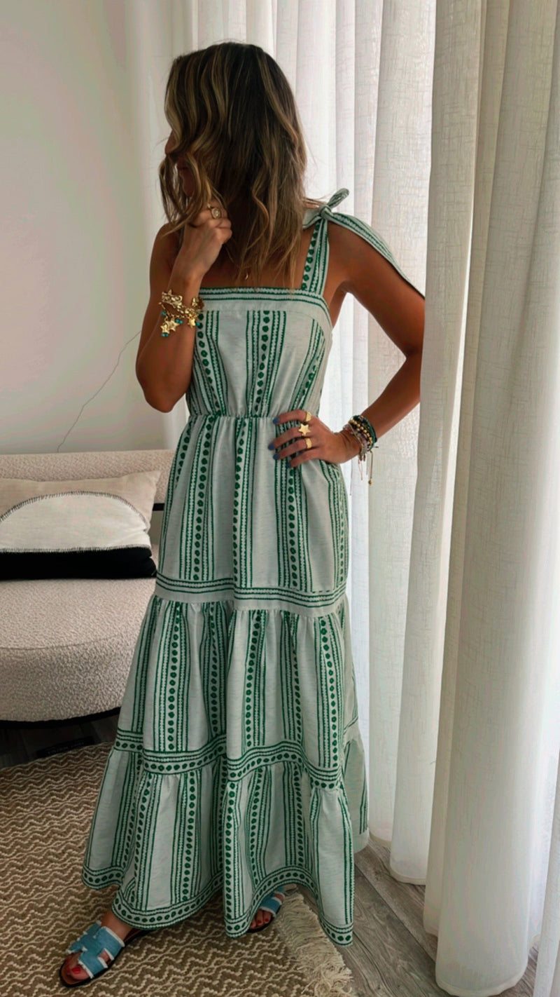 Seaweed Stripe Dress