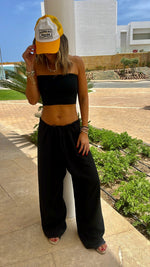 Black Sunny Dayz Beach Pants