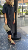 Black T-shirt Shirt Dress