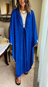 Blue Longline Knot Kimono