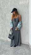 Acid Wash Summer Dress