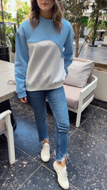 Baby Blue Billy Statement Sweatshirt