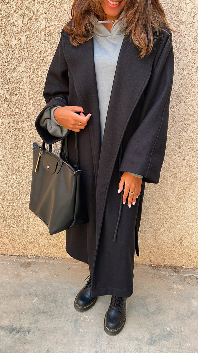 Black Tie Waist Coat