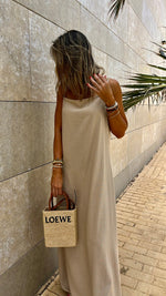 Beige Venice Basic Dress