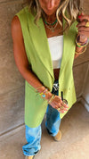 Lime Vested City Girl Vest