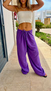 Purple Sunny Dayz Beach Pants