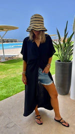 Black Summer Knot Coverup