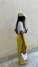 Mustard Soft Suit Pants