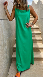 Green Venice Basic Dress