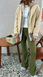 Beige Quilted Everyday Jacket