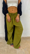 Olive Sunny Dayz Beach Pants