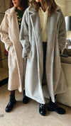 Beige Teddy Winter Coat